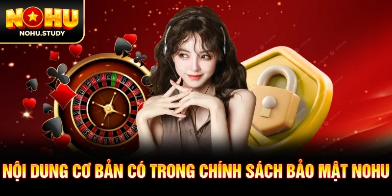 Nội dung cơ bản có trong chính sách bảo mật NOHU